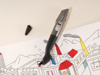 Colorpic Pen: представили ручку, которая пишет всеми цветами