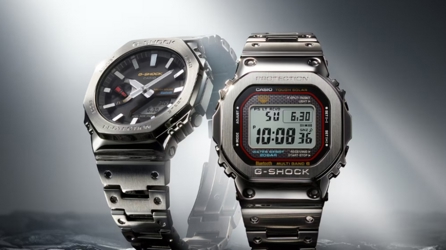 Casio начала продажи новых металлических G-Shock в Японии
