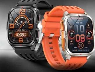 Прочные смарт-часы с изогнутым дисплеем и большим аккумулятором