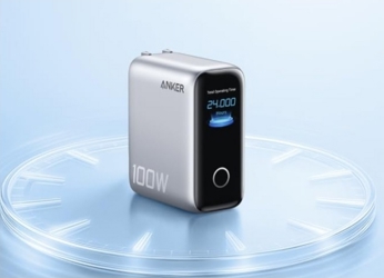 Anker выпустила зарядку на 100 Вт с дисплеем