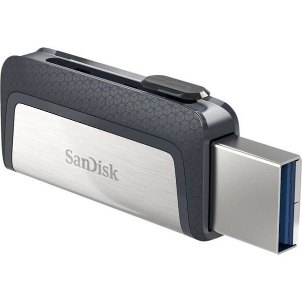 Флеш-накопитель SanDisk Ultra Dual Drive 128 ГБ.