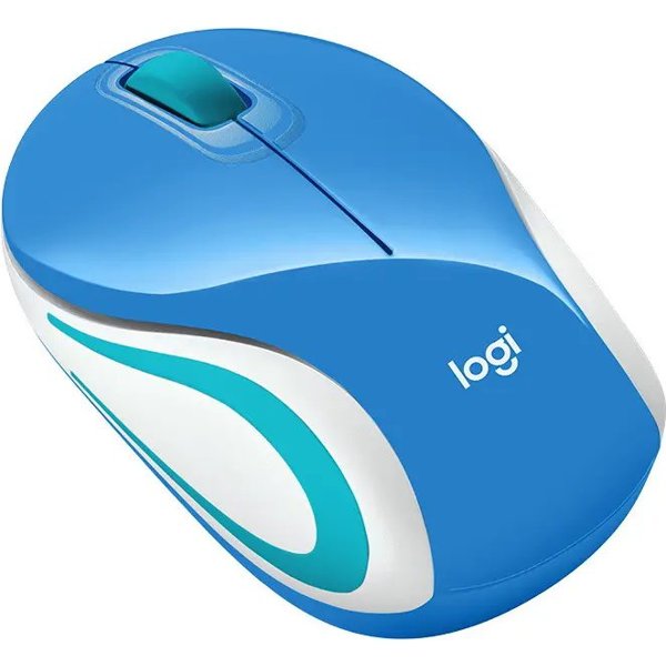 Компьютерная мышь Logitech Mini Mouse M187 Голубой