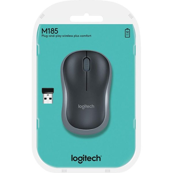 Компьютерная мышь Logitech M185 Серый