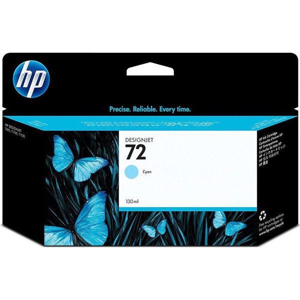 Картридж HP  72 Синий