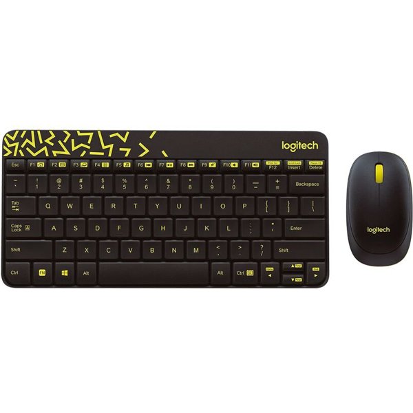 Комплект Logitech  MK240 Nano Черный