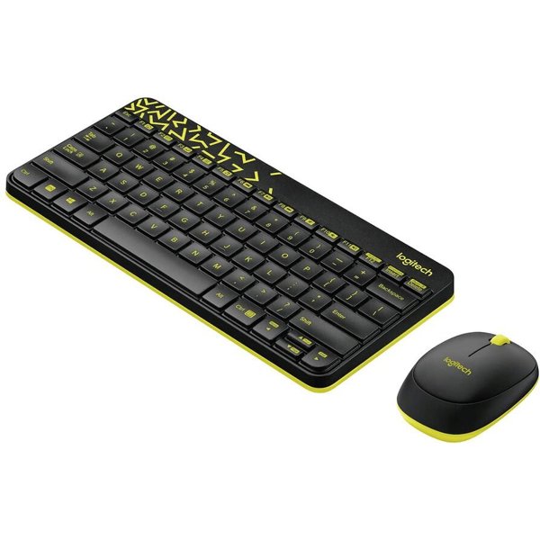 Комплект Logitech  MK240 Nano Черный