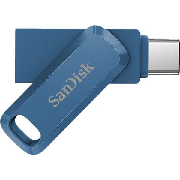 Флеш-накопитель SanDisk Ultra Dual Drive GO 64 ГБ. Голубой