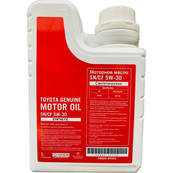 Моторное масло TOYOTA TGMO SN/CF 5W-30 1 л
