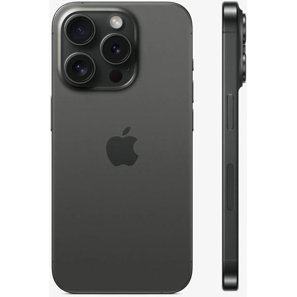 Мобильный телефон Apple iPhone 15 Pro 8ГБ 256 ГБ. Черный титан