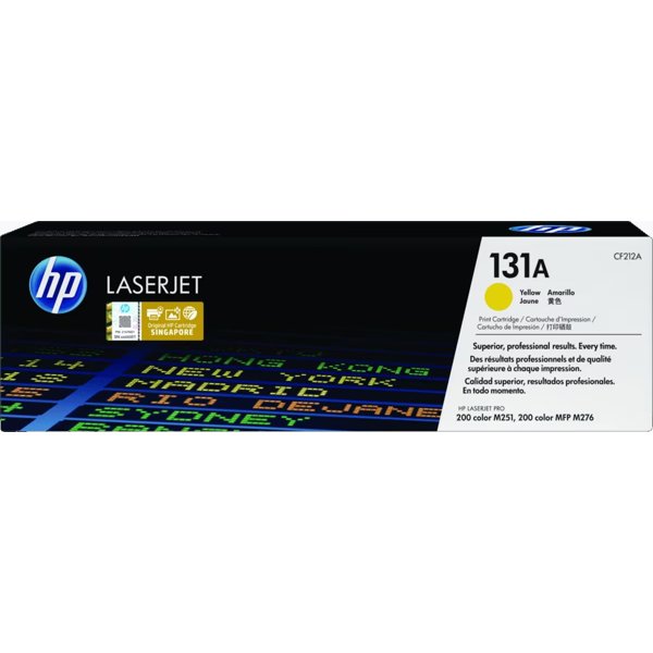Картридж HP 131A Желтый HP LaserJet Pro 200 color M251, HP LaserJet Pro 200 color MFP M276