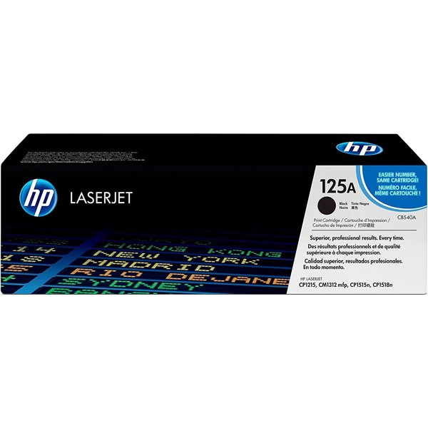 Картридж HP 125A Черный HP Color LaserJet CM1312, CM1312nfi, CP1518ni, CP1515n, CP1215