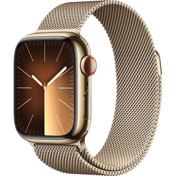 Умные часы Apple Watch Series 9 Stainless steel 45 мм Золотой