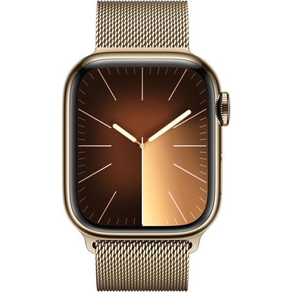 Умные часы Apple Watch Series 9 Stainless steel 45 мм Золотой