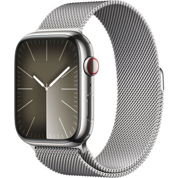Умные часы Apple Watch Series 9 Stainless steel 45 мм Серебристый