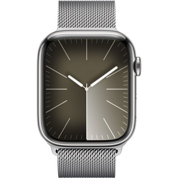 Умные часы Apple Watch Series 9 Stainless steel 45 мм Серебристый