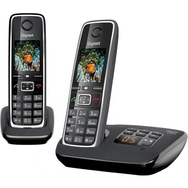 Стационарный телефон Gigaset  C530 A DUO Черный