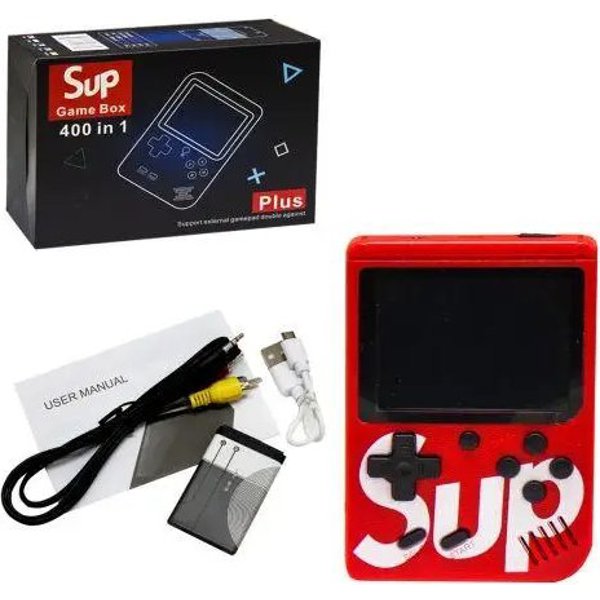 Игровая приставка SUP Game Box Plus 10 МБ. Красный