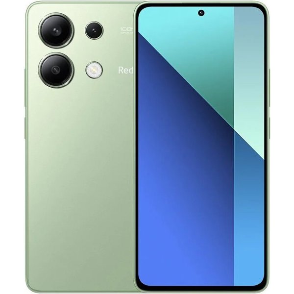 Мобильный телефон Xiaomi Redmi Note 13 6ГБ 128 ГБ. Мятно-зеленый