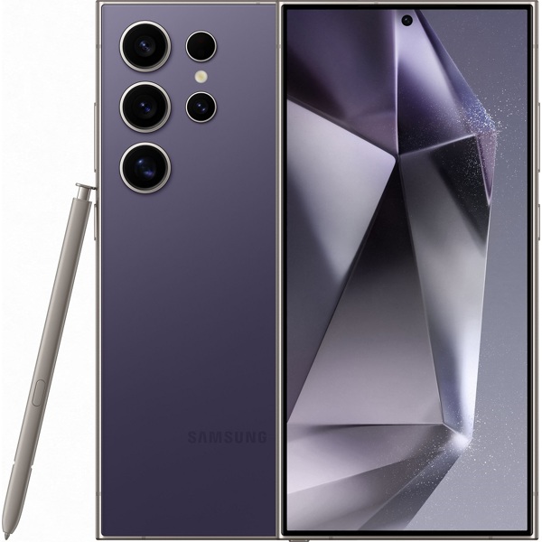 Мобильный телефон Samsung Galaxy S24 Ultra 12ГБ 256 ГБ. Фиолетовый