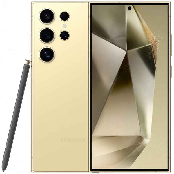 Мобильный телефон Samsung Galaxy S24 Ultra 12ГБ 256 ГБ. Желтый