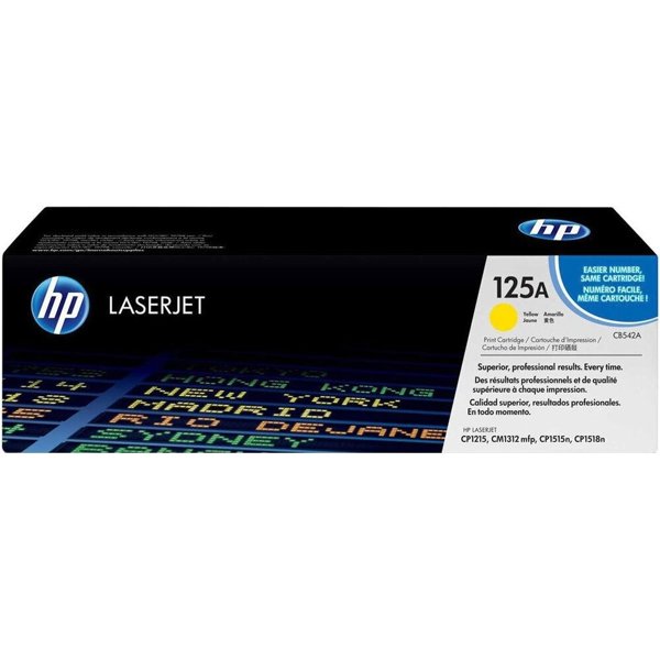 Картридж HP 125A Желтый HP Color LaserJet CM1312, CM1312nfi, CP1518ni, CP1515n, CP1215