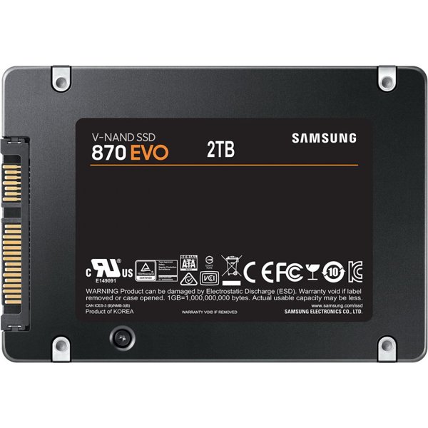 Внутренний SSD Samsung EVO 870 2 ТБ.