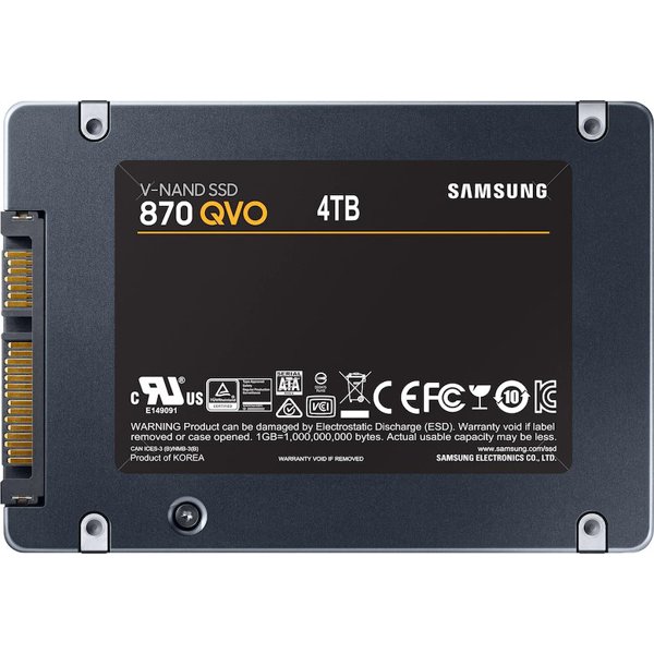 Внутренний SSD Samsung QVO 870 4 ТБ.