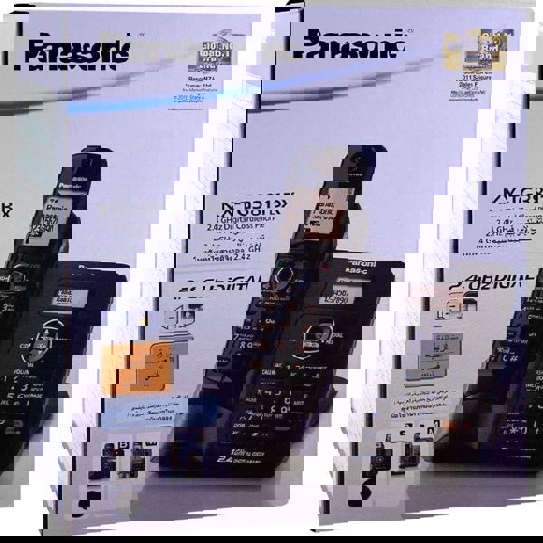 Стационарный телефон Panasonic KX-TG3811BX Черный