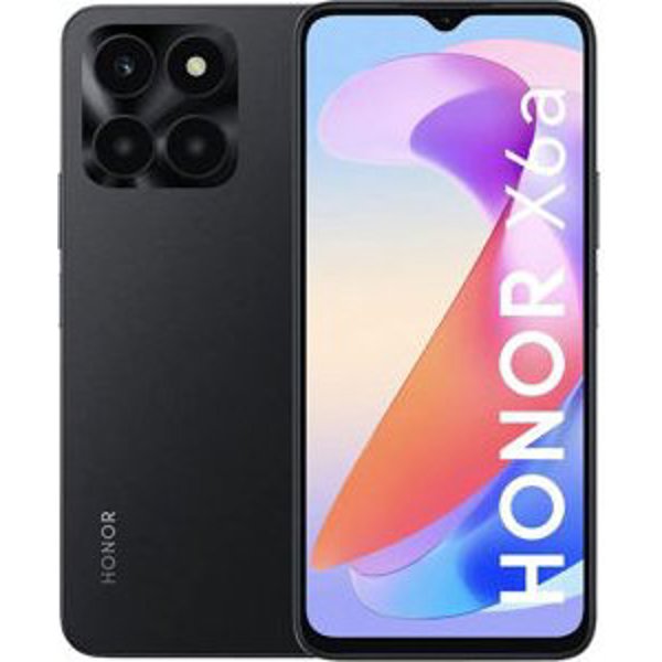 Мобильный телефон Honor  X6a 4ГБ 128 ГБ. Полуночный черный