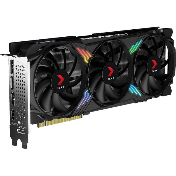 Видеокарта PNY  GeForce RTX 4070 SUPER VERTO Gaming Triple Fan Epic-X 12 ГБ