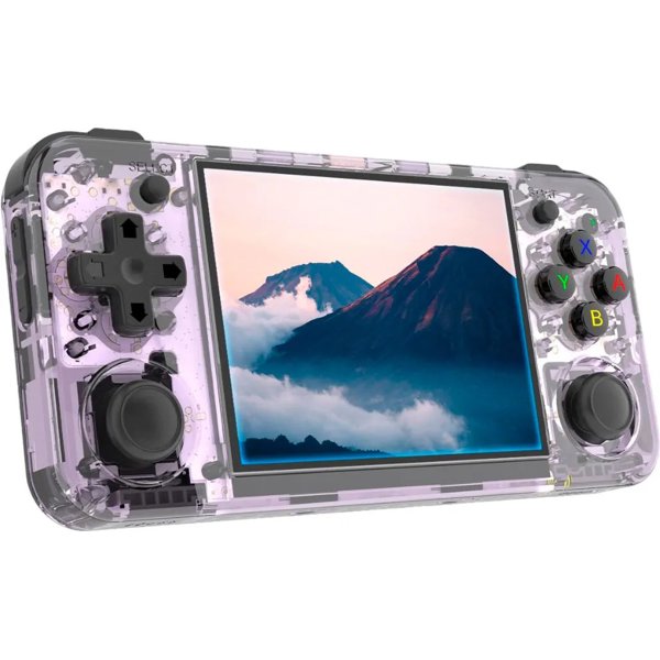 Игровая приставка Anbernic  RG35XX H 64 ГБ. Лавандовый