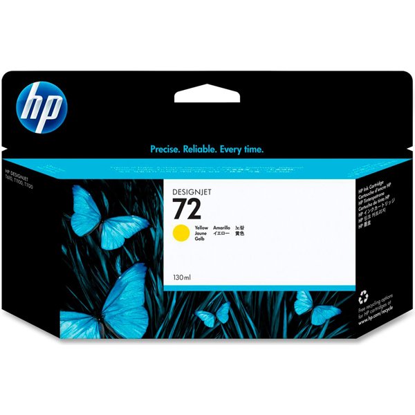 Картридж HP  72 Желтый