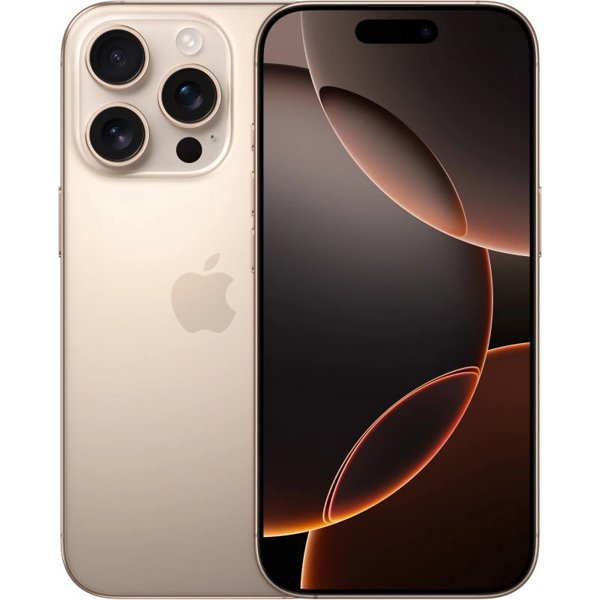 Мобильный телефон Apple iPhone 16 Pro Max 8ГБ 256 ГБ. Пустынный титан