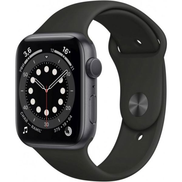 Умные часы Apple iWatch 6 44 мм Черный