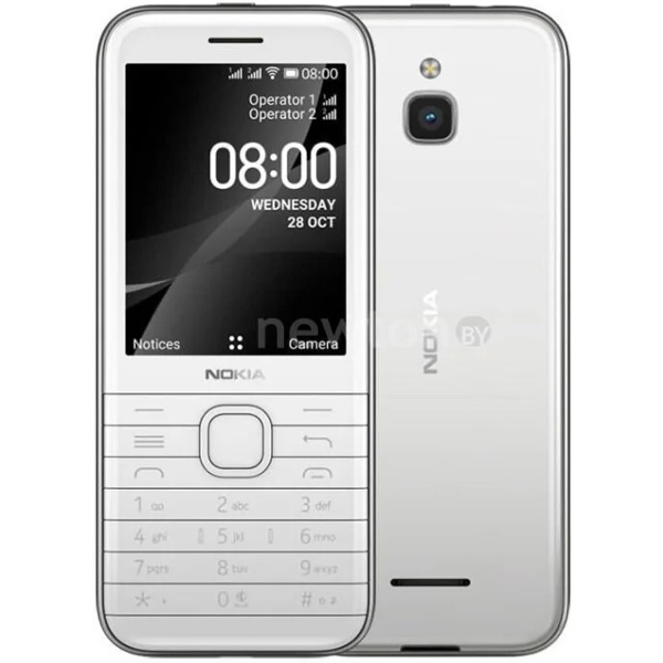 Мобильный телефон Nokia 8000 Белый