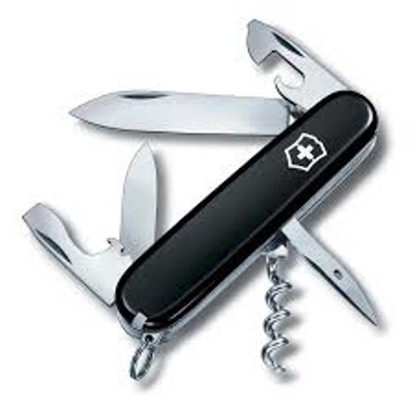 Швейцарский нож Victorinox Spartan Черный