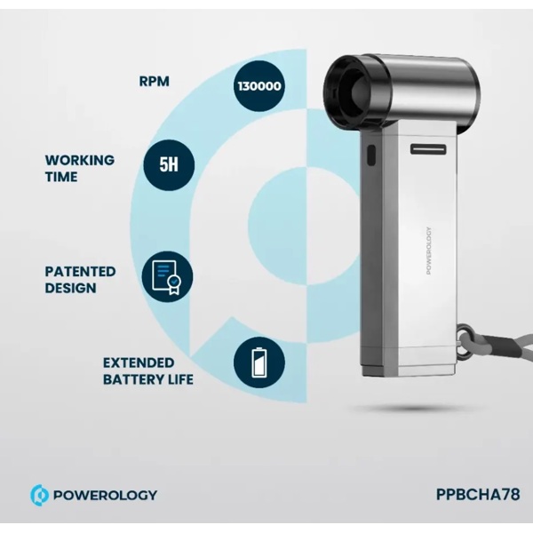 Турбо-пылесос-вентилятор Powerology Turbo Jet Fan&Vacuum