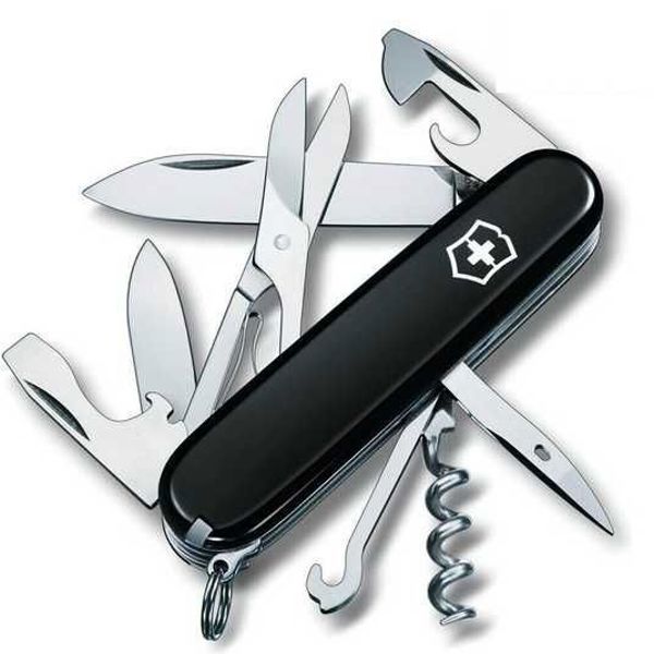 Швейцарский нож Victorinox Mountaineer Черный