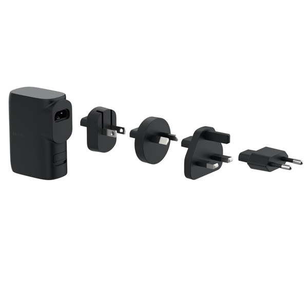 PowerBank+зарядное устройство Belkin  HYBRID [BPZ003BT1MBK]